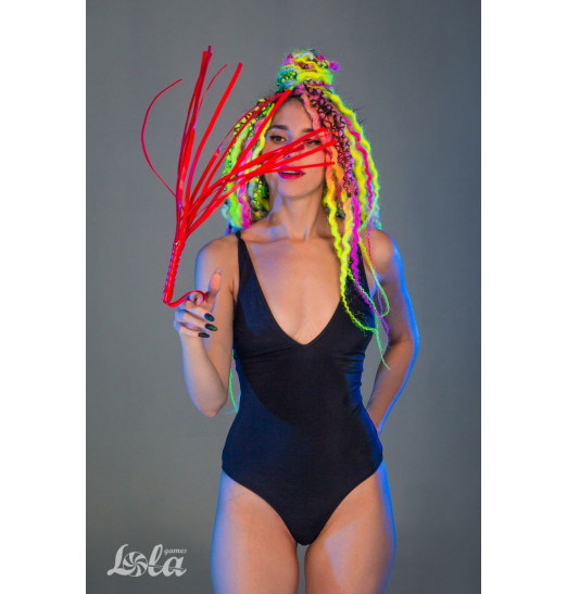 Красная плеть Party Hard Risque - 63,5 см.