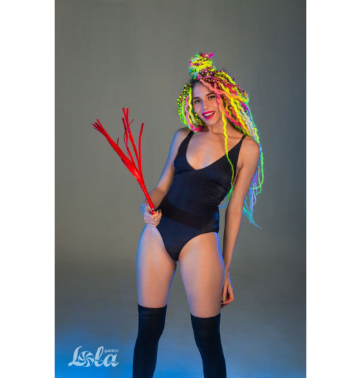 Красная плеть Party Hard Risque - 63,5 см.