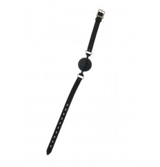 Черный кляп-шарик Charmer M