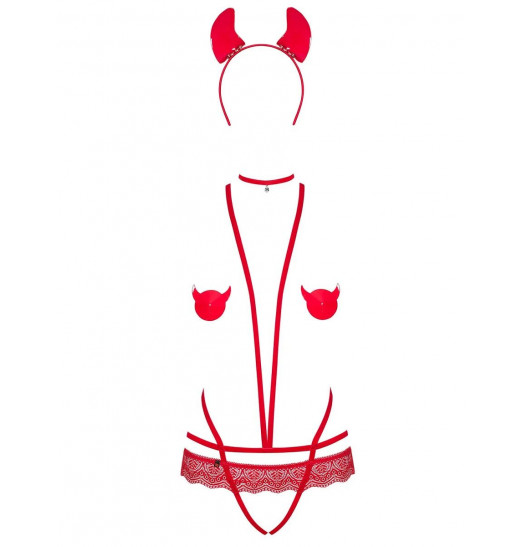 Костюм дьяволицы Evilia Костюм дьяволицы Evilia