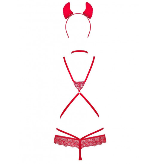 Костюм дьяволицы Evilia Костюм дьяволицы Evilia