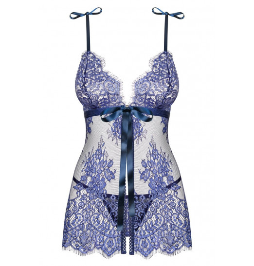 Роскошная кружевная сорочка беби-долл Flowlace