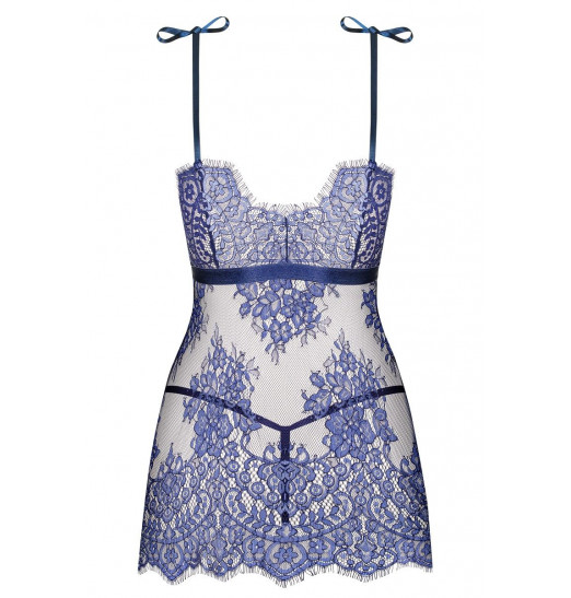 Роскошная кружевная сорочка беби-долл Flowlace