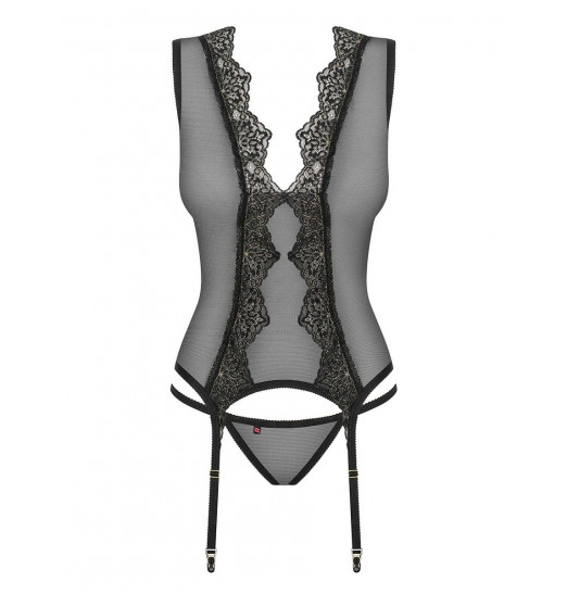 Эффектный полупрозрачный корсаж Meshlove Эффектный полупрозрачный корсаж Meshlove