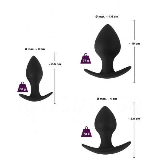 Набор анальных пробок Anal Trainer Set