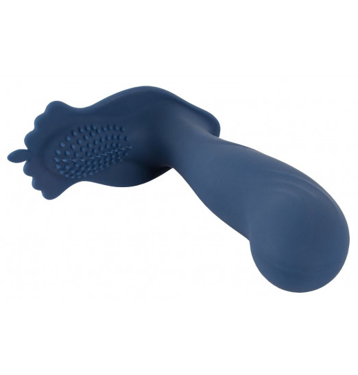 Синий вибростимулятор простаты Vibrating Butt Plug - 11,7 см. Синий вибростимулятор простаты Vibrating Butt Plug - 11,7 см.