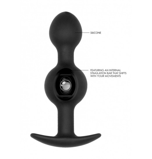 Черная анальная пробка N 90 Self Penetrating Butt Plug - 10,4 см. Черная анальная пробка N 90 Self Penetrating Butt Plug - 10,4 см.