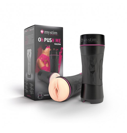 Мастурбатор-вагина в тубе Oh Push me