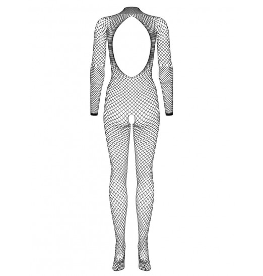Оригинальный боди-комбинезон в сеточку