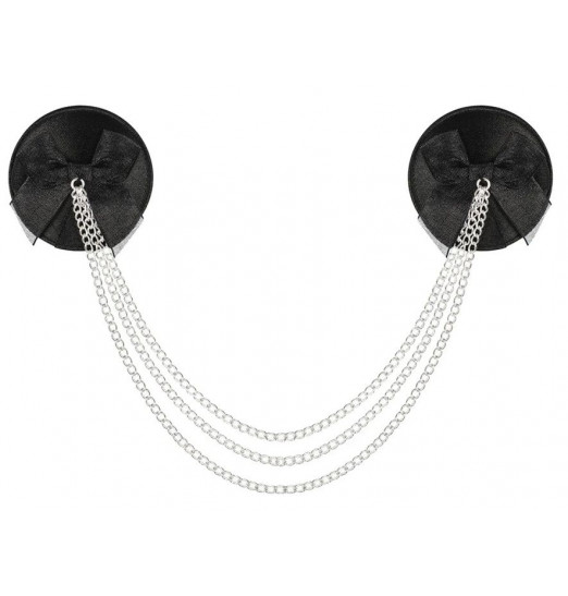 Эффектные пэстисы с тройной цепочкой и бантиками