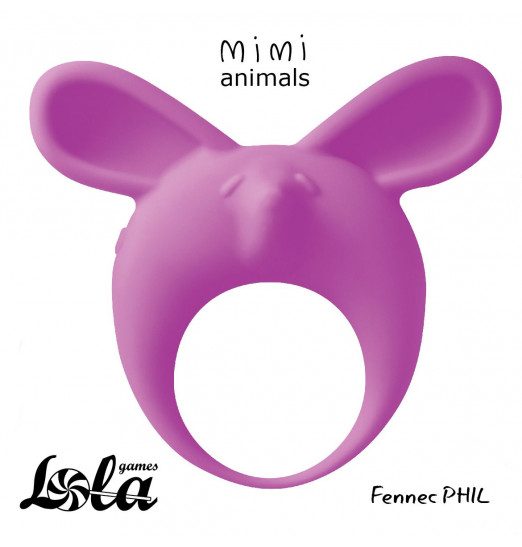 Фиолетовое эрекционное кольцо Fennec Phil
