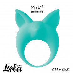 Зеленое эрекционное кольцо Kitten Kyle