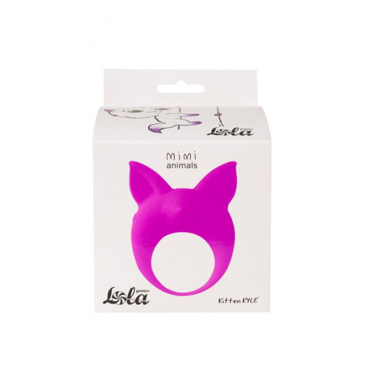 Фиолетовое эрекционное кольцо Kitten Kyle