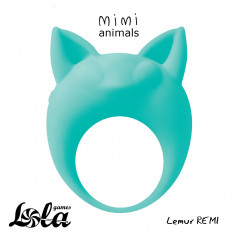 Зеленое эрекционное кольцо Lemur Remi