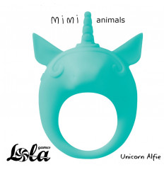 Зеленое эрекционное кольцо Unicorn Alfie