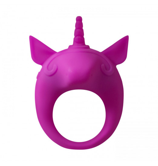 Фиолетовое эрекционное кольцо Unicorn Alfie