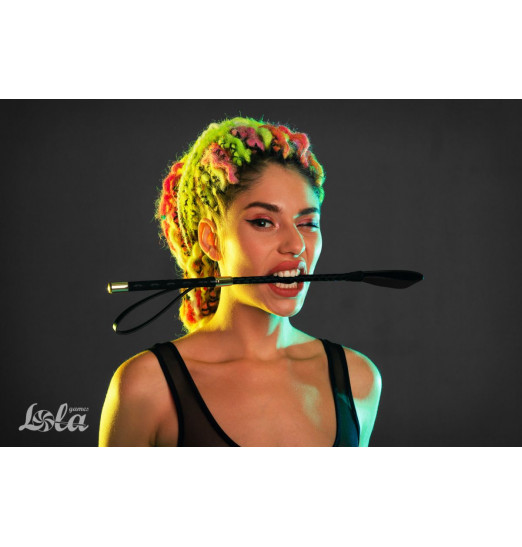 Черный стек Seduction - 58,7 см.