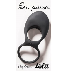 Черное эрекционное виброкольцо Daydream