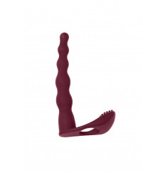 Бордовая вибронасадка для двойного проникновения Farnell - 17 см.