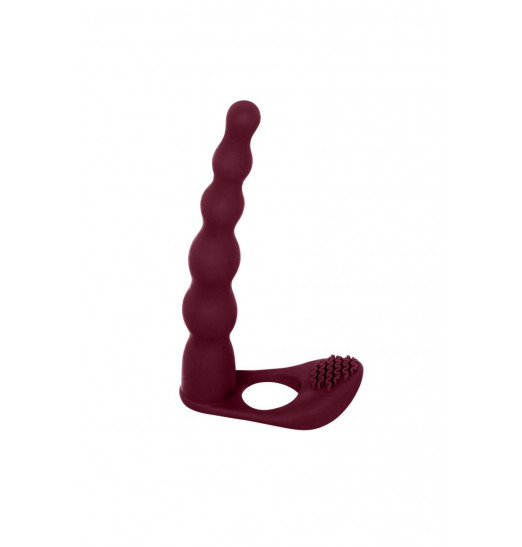 Бордовая вибронасадка для двойного проникновения Farnell - 17 см.