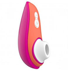 Ярко-розовый бесконтактный клиторальный стимулятор Womanizer Liberty