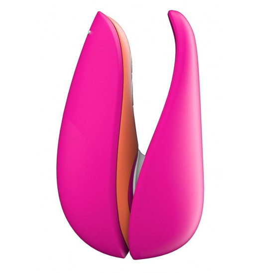 Ярко-розовый бесконтактный клиторальный стимулятор Womanizer Liberty