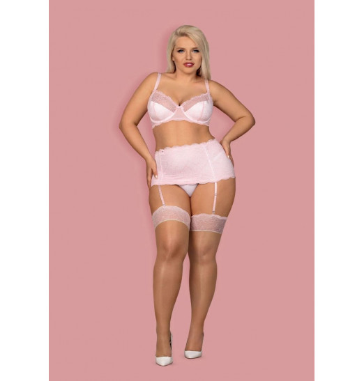 Восхитительный комплект нижнего белья Girlly с поясом для чулок