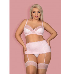 Восхитительный комплект нижнего белья Girlly с поясом для чулок