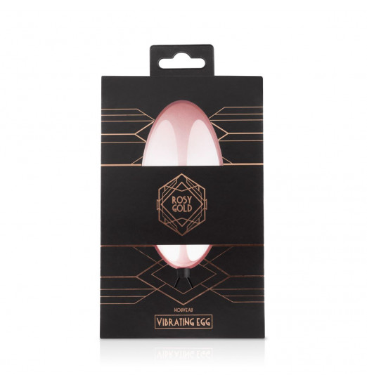 Розовое виброяйцо New Vibrating Egg с пультом ДУ