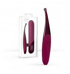 Фиолетовый точечный вибромассажер Senzi Vibrator - 14,7 см.