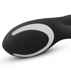 Черный вибромассажер-кролик Vibes N 2 - 22,5 см.