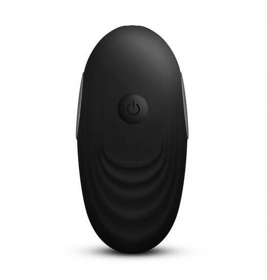 Черный вибромассажер Vibes N 3 с кружевными трусиками