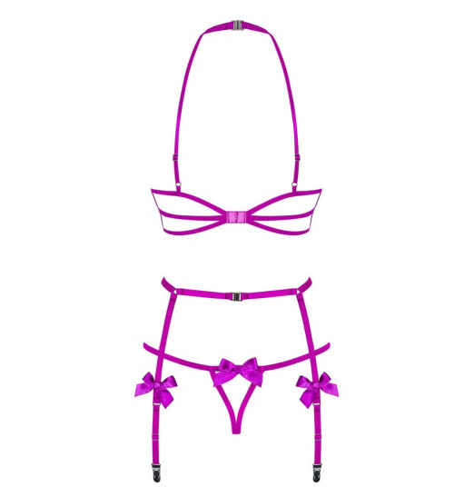 Эффектный комплект Delishya с поясом для чулок