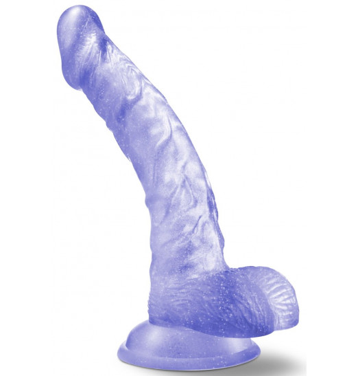 Фиолетовый фаллоимитатор Sweet n Hard 7 - 21,59 см.