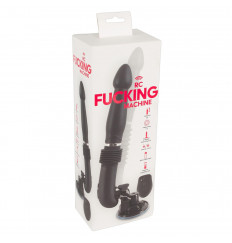 Черная секс-машина с поступательными движениями Fucking Machine