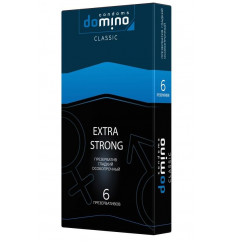Суперпрочные презервативы DOMINO Classic Extra Strong - 6 шт.