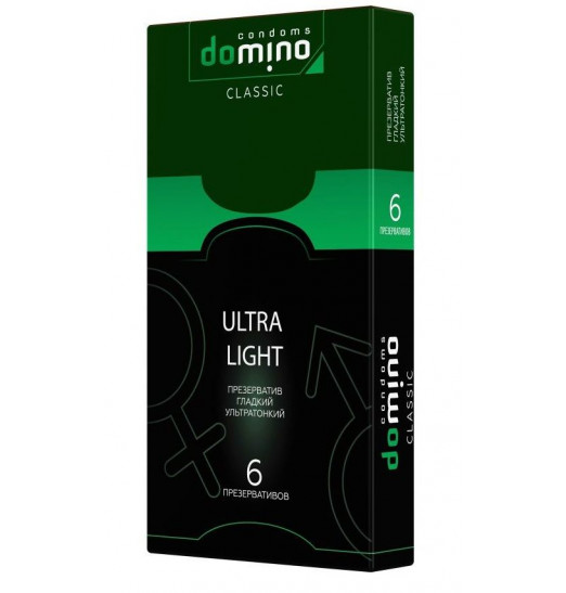 Супертонкие презервативы DOMINO Classic Ultra Light - 6 шт. Супертонкие презервативы DOMINO Classic Ultra Light - 6 шт.