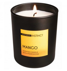 Ароматическая свеча с феромонами Natural Instinct  Манго  - 180 гр.