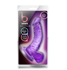 Фиолетовый фаллоимитатор Sweet n Hard 8 - 16,5 см.