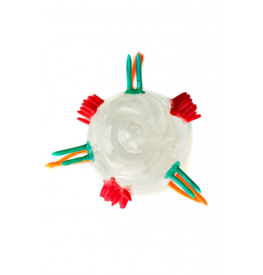 Презерватив с пучками усиков  Стимулирующая штучка №2  - 1 шт.