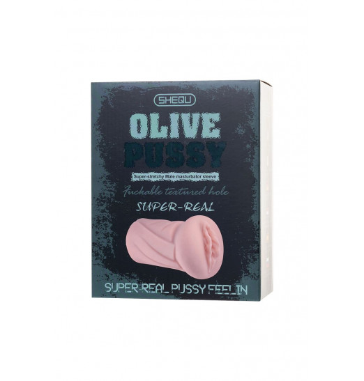 Телесный мастурбатор-вагина Olive