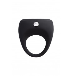 Черное эрекционное виброкольцо Erotist Cosm