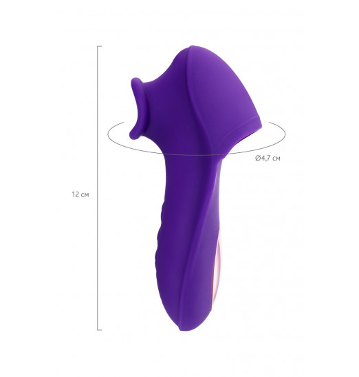 Фиолетовый клиторальный стимулятор Swizzy Фиолетовый клиторальный стимулятор Swizzy