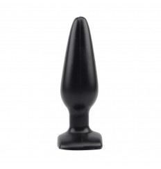 Черная анальная втулка Rubicon - 14 см.