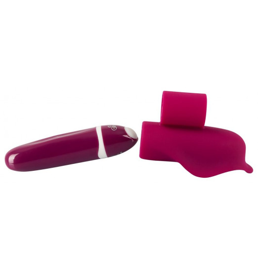 Малиновый вибронабор для пар из 7 предметов
