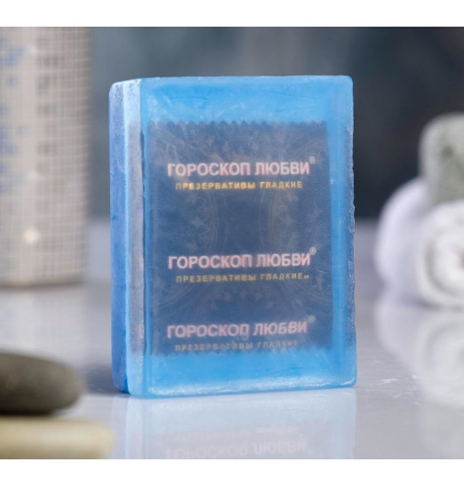 Мыло  Экстренная помощь  с презервативом внутри - 105 гр.