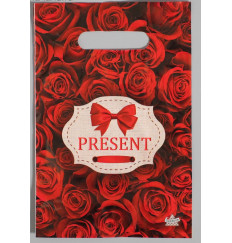 Полиэтиленовый пакет  Презент  - 20 х 30 см.