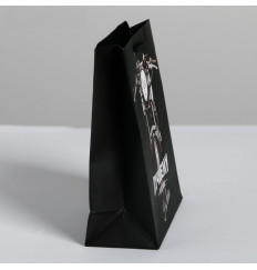 Подарочный пакет  Лучшему во всем мужчине  - 15 х 12 см.