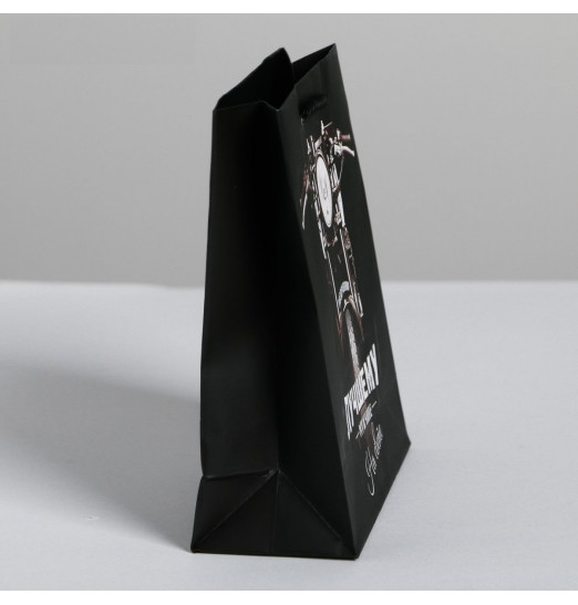 Подарочный пакет  Лучшему во всем мужчине  - 15 х 12 см.