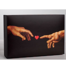 Складная коробка Love - 16 х 23 см.